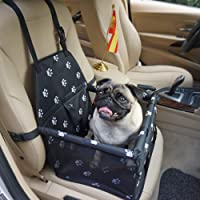 Felicidad Asiento del Coche de Seguridad para Mascotas Perro Gato Plegable Lavable Viaje Transportín